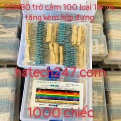 Combo 100 loại điện trở chân cắm 1W 1% ( mỗi loại 10 chiếc)