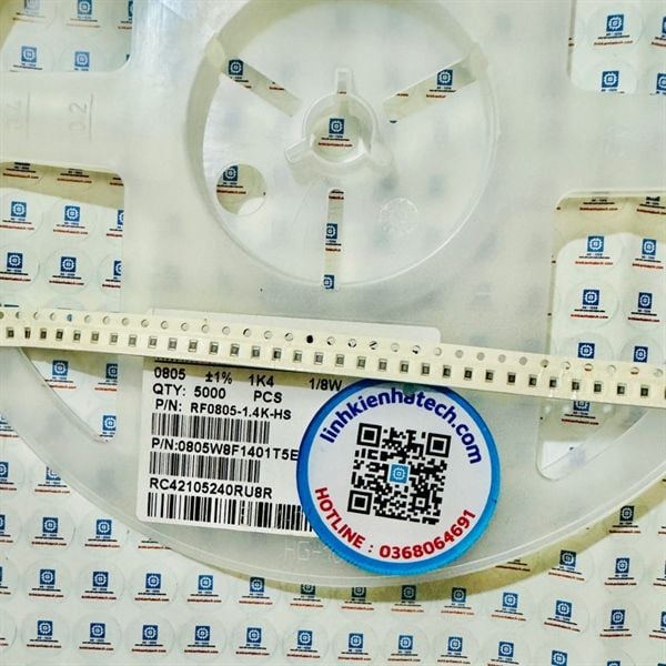 1.4K 1K4 Trở Dán 0805 1/8W 1% 50 Con