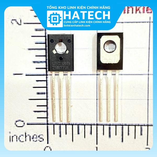 Linh kiện 2SB772L B772L B772 Transistor PNP 30V 3A 3 Chân TO-126 mới