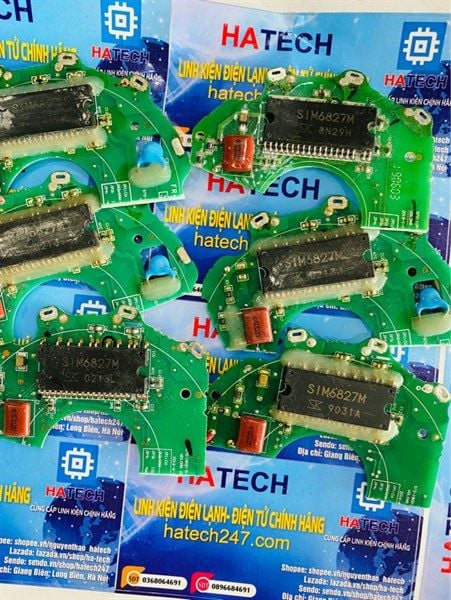 Linh kiện chuẩn hãng ic công suất điều khiển động cơ SIM6827 SIM6827M tháo máy nguyên bo