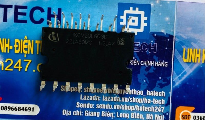 Linh kiện chuẩn hãng ic công suất (IPM) IKCM20L60GD 20L60GD 20A 600V Mới Chính Hãng 100% ( Có Thể Thay Thế IKCM15L60GD)