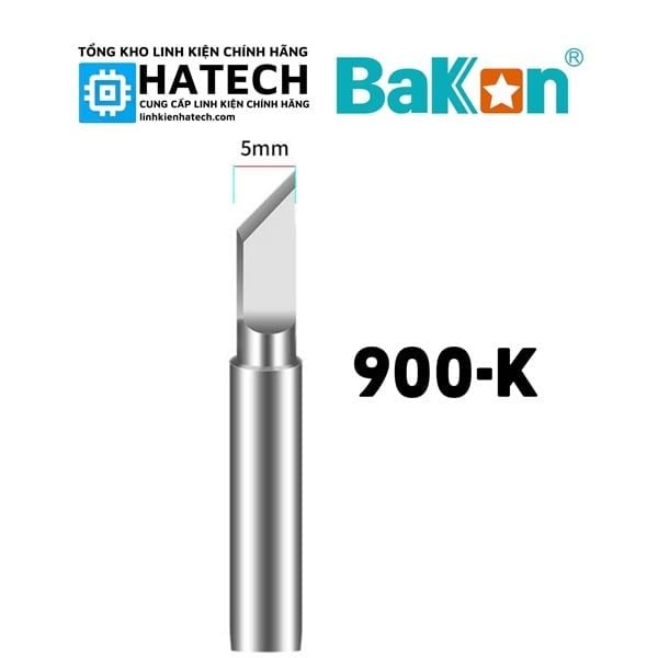 Mũi hàn tip hàn Bakon 900M-T-K 900-K 900M 900 K mũi dao lớn hàng chính hãng