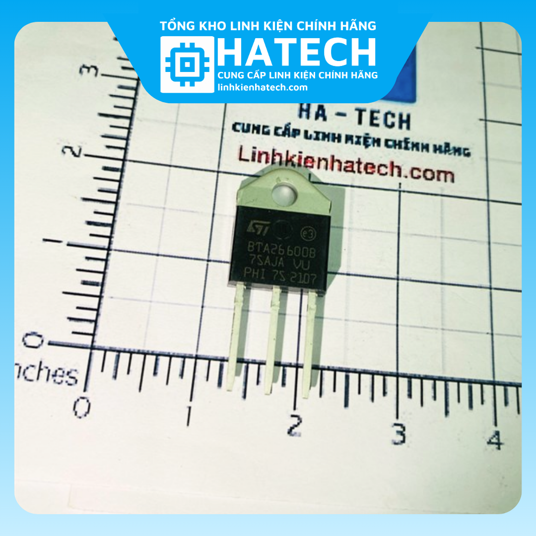 Linh kiện BTA26-600B BTA26 600B Triac 26A 600V TO-3P mới chính hãng