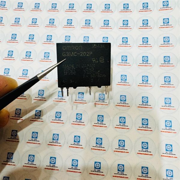 Linh kiện Chuyên Dụng G3MC-202P Relay bán dẫn 4 chân SSR 12V 2A OMRON tháo máy bao chạy ( photo triac cho quạt ac)