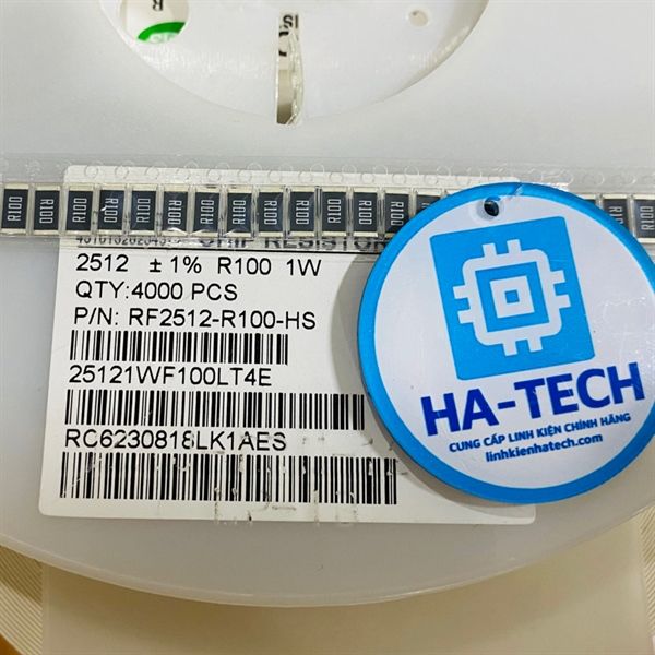 Điện trở dán 2512 R002 2R 1% 1W chính hãng dây 10c