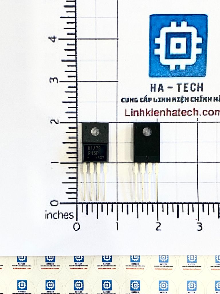 Linh kiện IC Nguồn chính hãng KEC 78R15 KIA78R15PI 78R15 TO-220-4 Mới