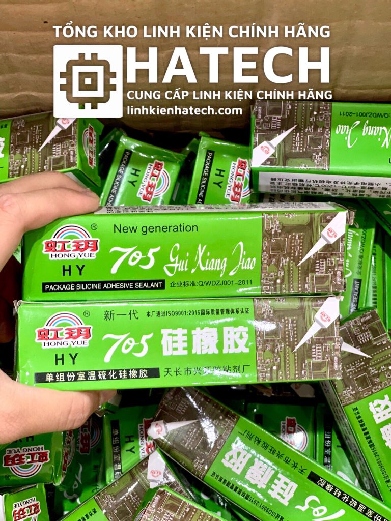 COMBO 5 TUÝP Keo đổ mạch chống ẩm bảo vệ mạch TC-705, keo 705 keo chống ẩm keo điện lạnh nhanh khô trong suốt