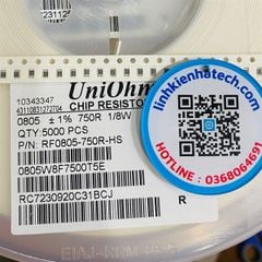 Điện trở dán 0805 390R 1% 1/8W chính hãng dây 50c