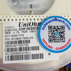 Điện trở dán 0805 27.4K 27K4 1% 1/8W chính hãng dây 50c