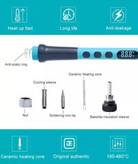 Tay Hàn Bakon BK607 90W 220VAC Điều Chỉnh Nhiệt Có Màn Hình Hiển Thị 200-450°C
