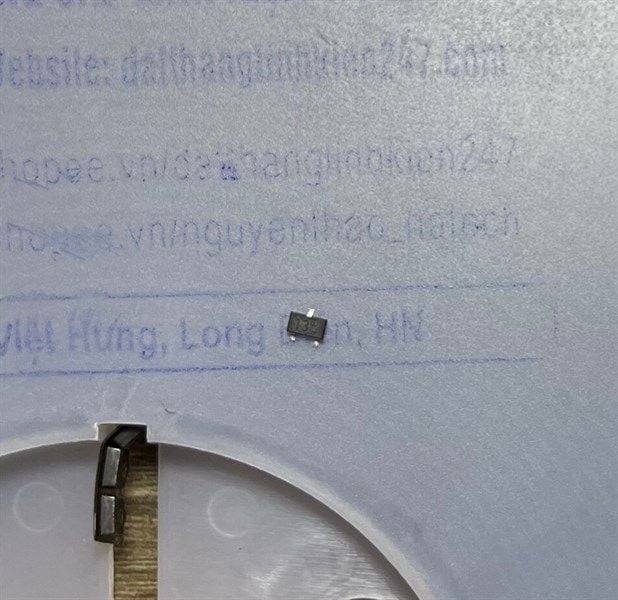Linh Kiện Chuyên Dụng Transistor số dán thuận PNP DTA143 100mA 500V SOT-23 Digital Transistor Dán PNP mã số 13 ( IC Điều Khiển Quạt Panasonic L5)