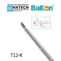 Mũi hàn tip hàn T12-K T12 K hàng chính hãng Bakon sử dụng chung cho các trạm hàn T12