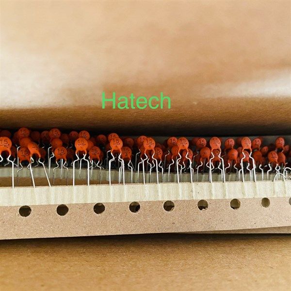 Dây 100 chiếc tụ gốm đỏ 15p 15pF 50V