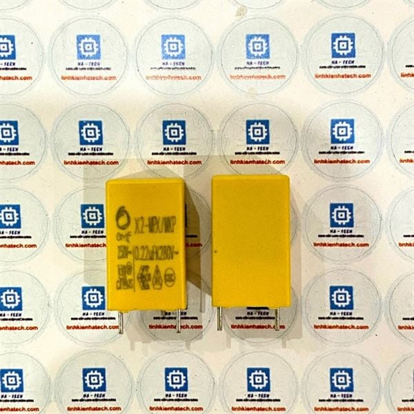 Linh Kiện Chuyên Dụng Tụ vàng X2 MPX MKP 0.22uf 224K 250V hàng chính hãng túi 10 chiếc