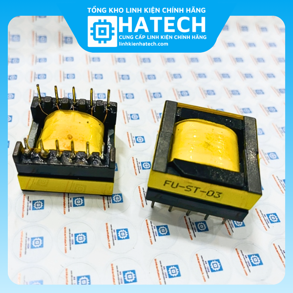 Linh Kiện Chuyên Dụng Biến Áp Xung Cục Lạnh Điều Hòa FUJITSU 110V / 200V FU-ST-03 25x25x15mm hàng nhà máy mới 100%