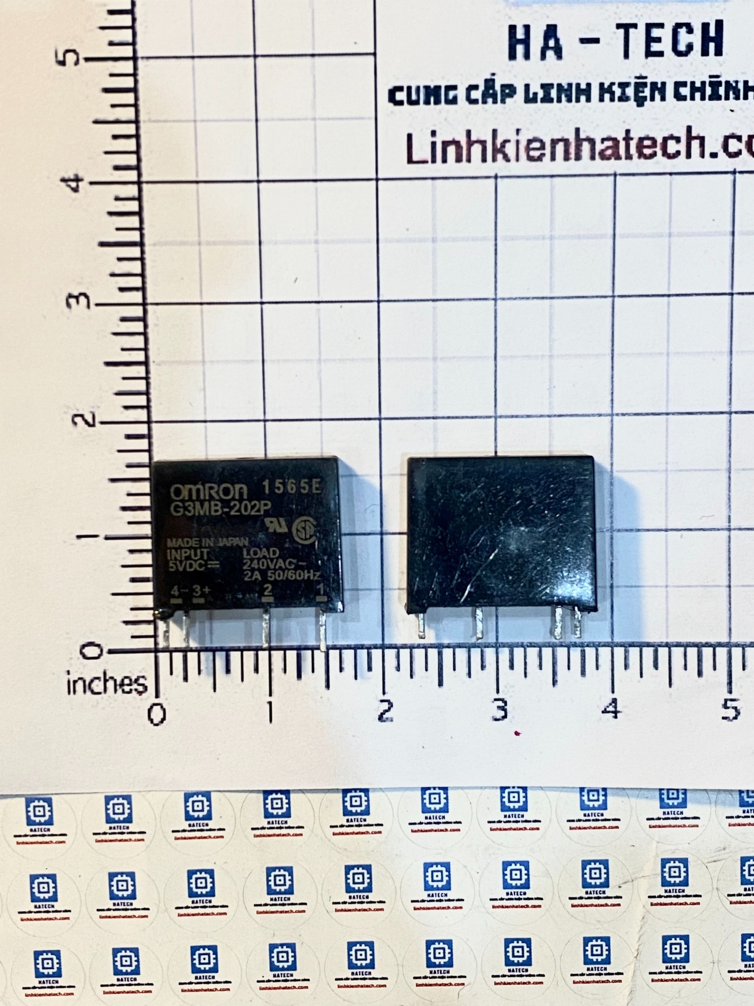 Relay Omron G3MB-202P 5VDC 4 Chân mới