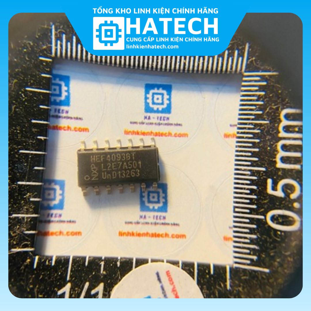 Linh kiện HEF4093BT 4093BT HEF4093 sop-14 mới chính hãng ( túi 5 chiếc