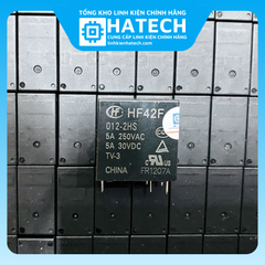 Linh Kiện Chuyên Dụng HF42F 012-2HS 12V 5A/250V 6 chân Relay Phá Băng tủ lạnh HITACHI mới chính hãng