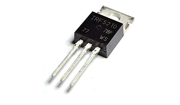 Transistor MOSFET IRF5210 P-Channel - TO-220 100V 40A 200W - International Rectifier - Neuf