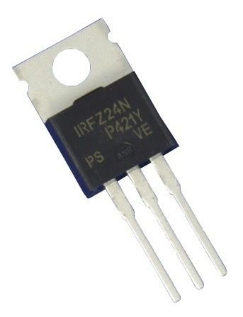5 Pezzi IRFZ24NPBF IRFZ24N Transistor MOSFET TO-220 17A 55V - 6