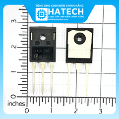 Linh Kiện Chuyên Dụng K40H1203 IKW40N120H3 IGBT 40A 1200V TO-247 mới chính hãng
