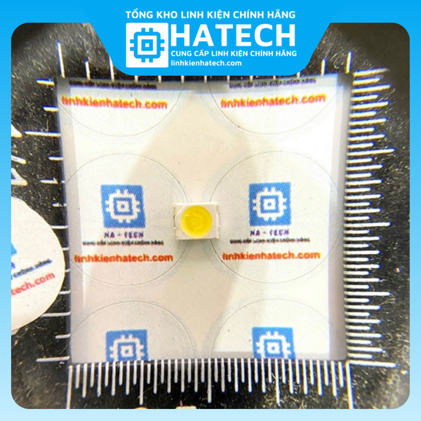 Linh Kiện Chuyên Dụng LED 3528 1210 smd dán siêu sáng màu trắng ( trắng cam) dây 50 chiếc