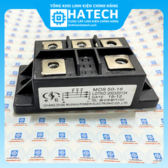 Linh Kiện Chuẩn Hãng IC Công Suất Diode cầu chỉnh lưu 3 pha 50A-1600V MDS50-16 MDS 50-16 tháo máy đã test