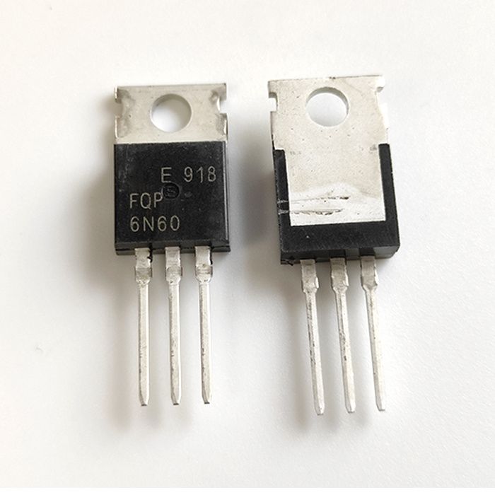 Mosfet 6N60 lưng nhựa chất lượng tốt.