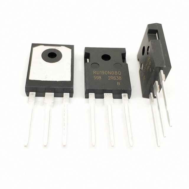 10 MOSFET RU190N08Q - Canale N, 190A 80V, TO-3P, Per Alimentatori Switching - Foto 4