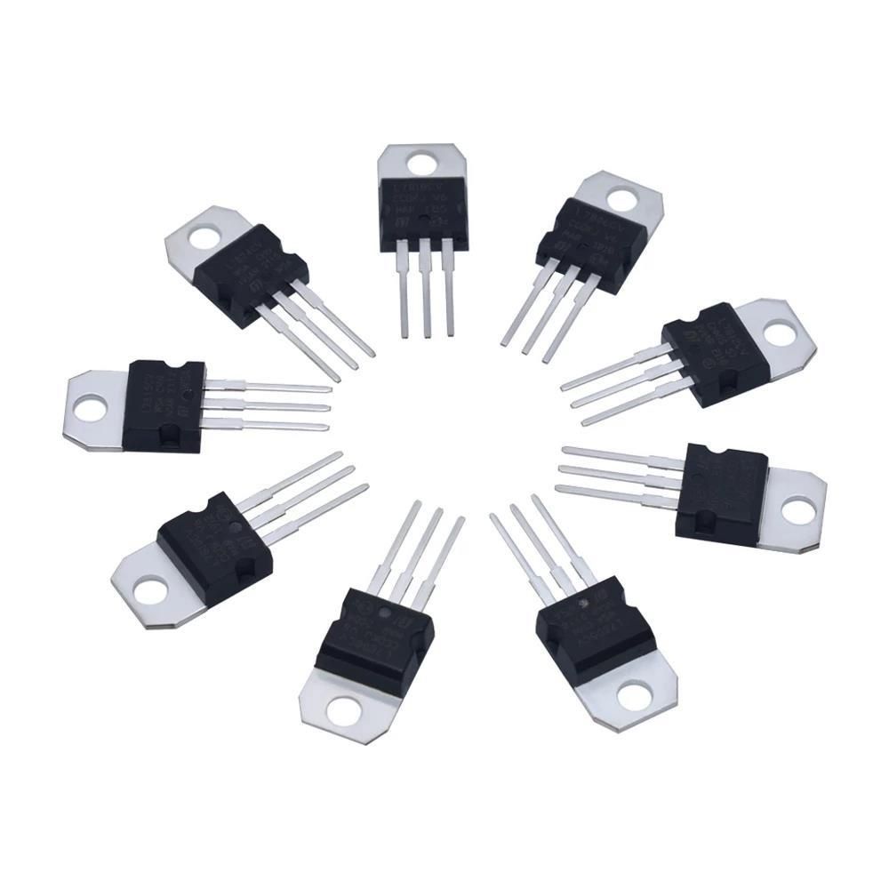 100 Pezzi Di Regolatori Di Tensione 79L05 – TO-92, 5V, 3 Terminali, Componenti Elettronici
