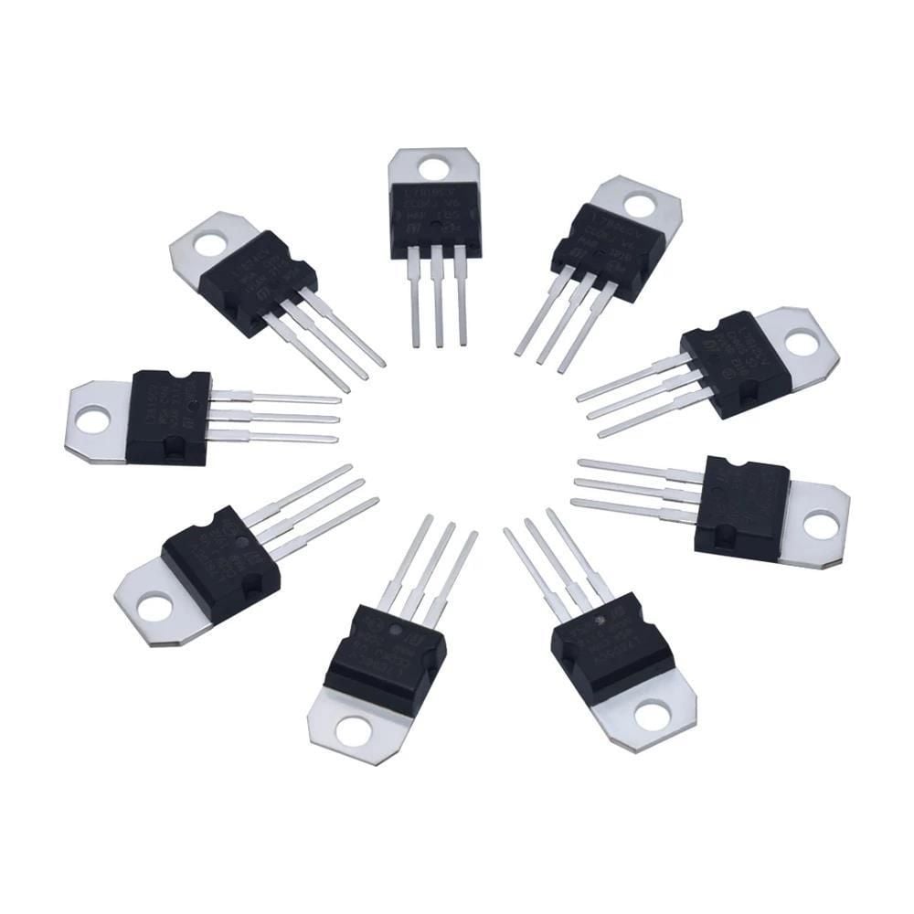 100 Pezzi Di Regolatori Di Tensione 79L05 – TO-92, 5V, 3 Terminali, Componenti Elettronici