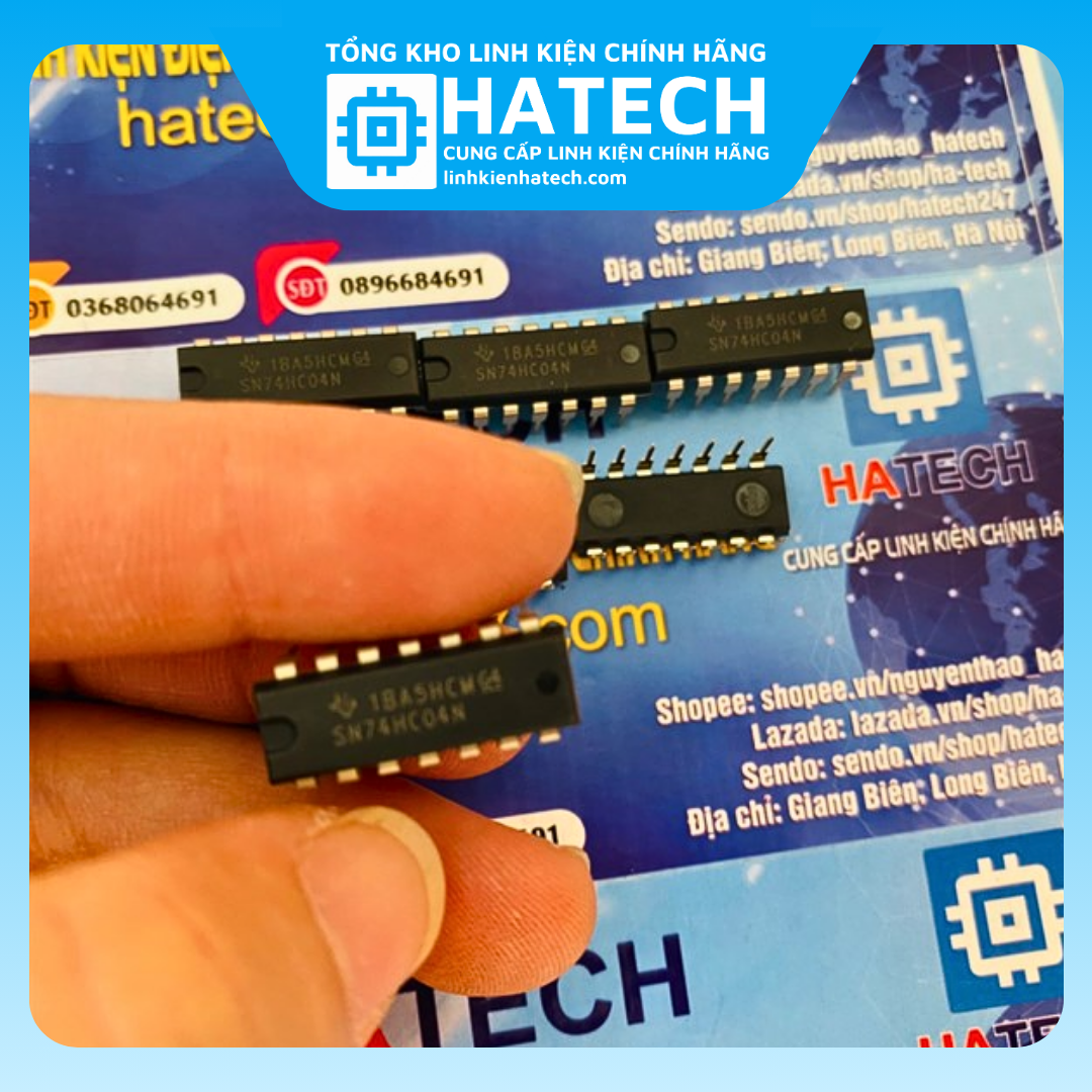 10PCS SN74HC04N DIP14 SN74HC04 DIP 74HC04N 74HC04 Six-Way Inverter in