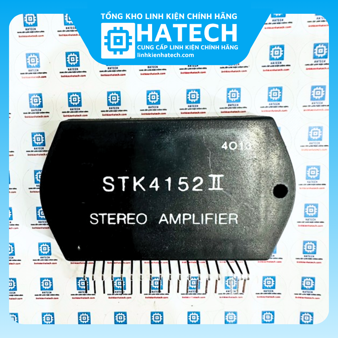 Amplificateur De Puissance Sanyo STK4152II - 1 Pièce Neuve - Livraison Gratuite - Pour Réparation Audio