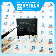 Linh kiện Chuyên Dụng G3MC-202P Relay bán dẫn 4 chân SSR 12V 2A OMRON tháo máy bao chạy ( photo triac cho quạt ac)