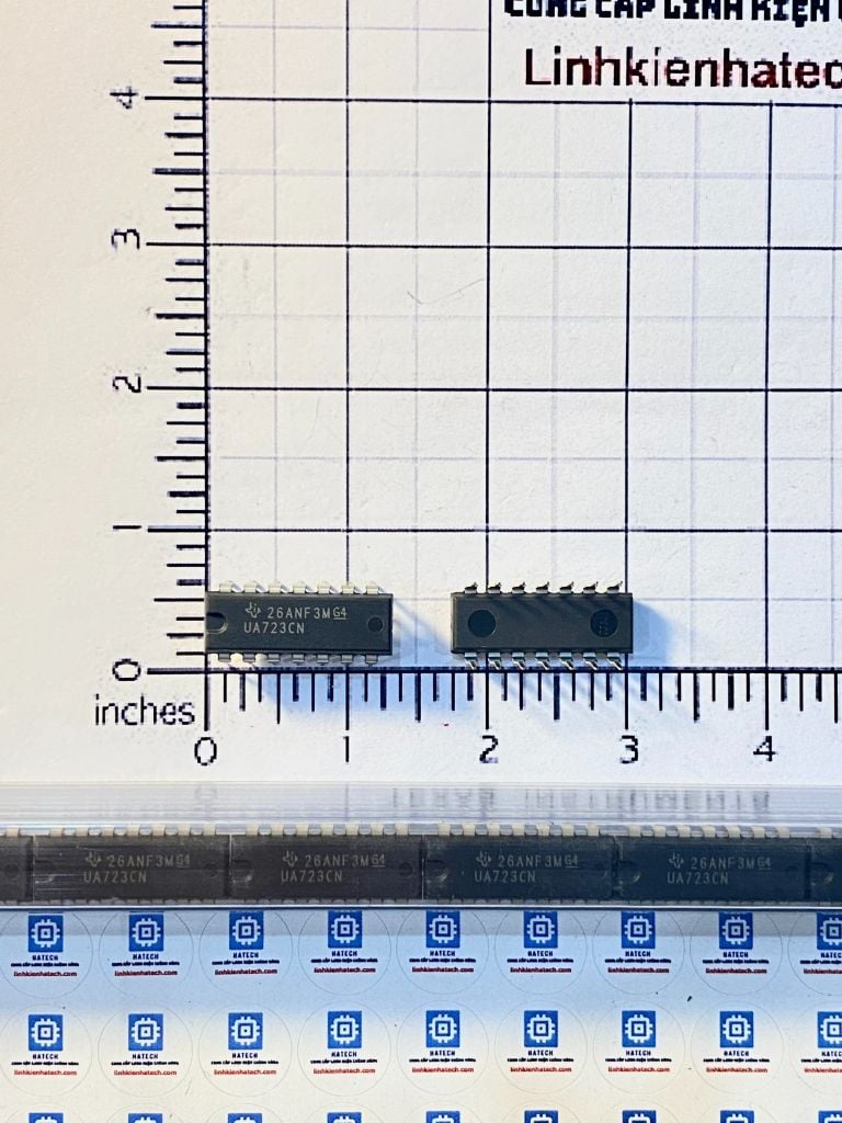 UA723CN Circuito Integrato DIP-14 – LM723CN, Componente Elettronico Made In EU, Nikko Electronics Dal 1983