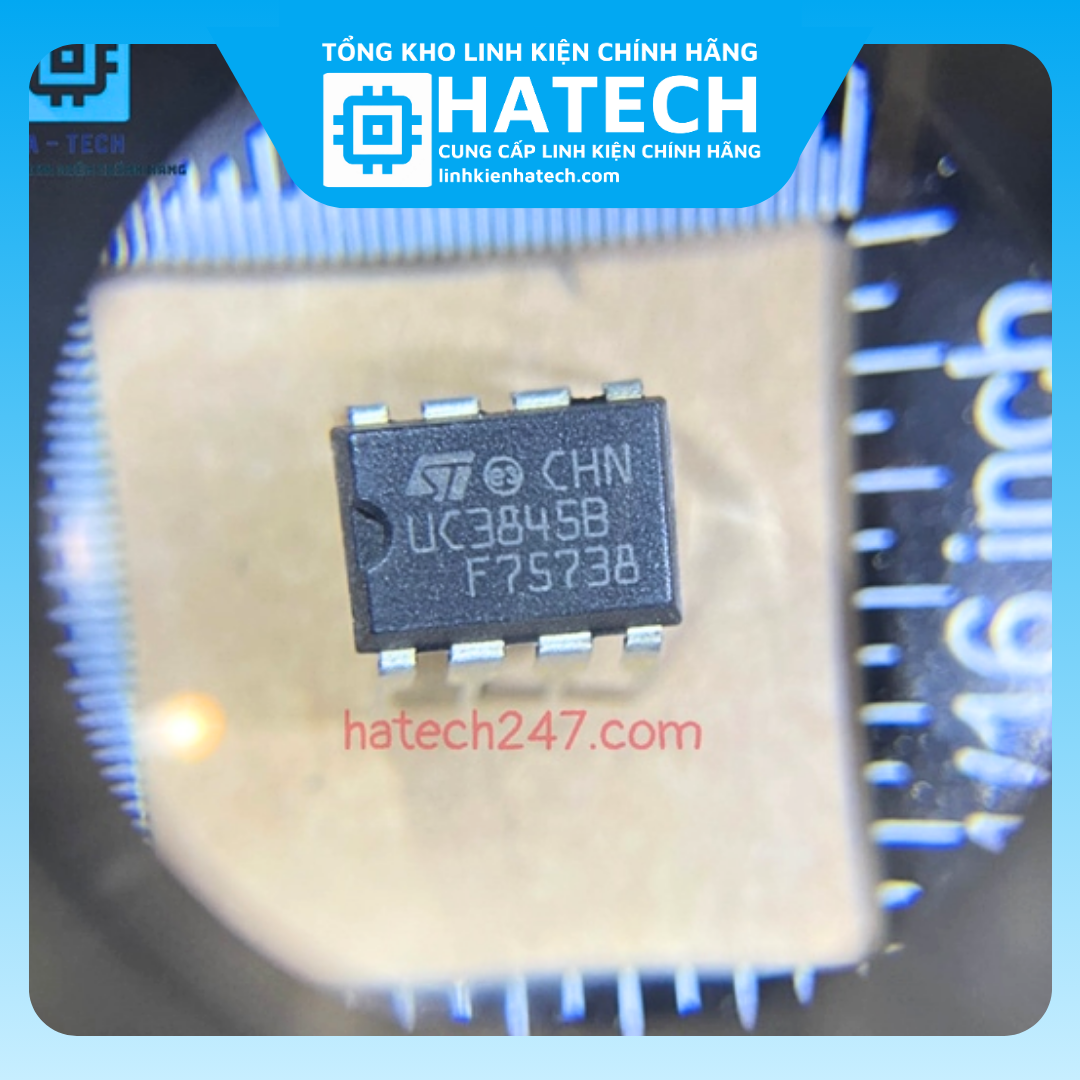 Khuếch đại thuật toán UC3845BN UC3845B UC3845 DIP-8 Mới Chính Hãng