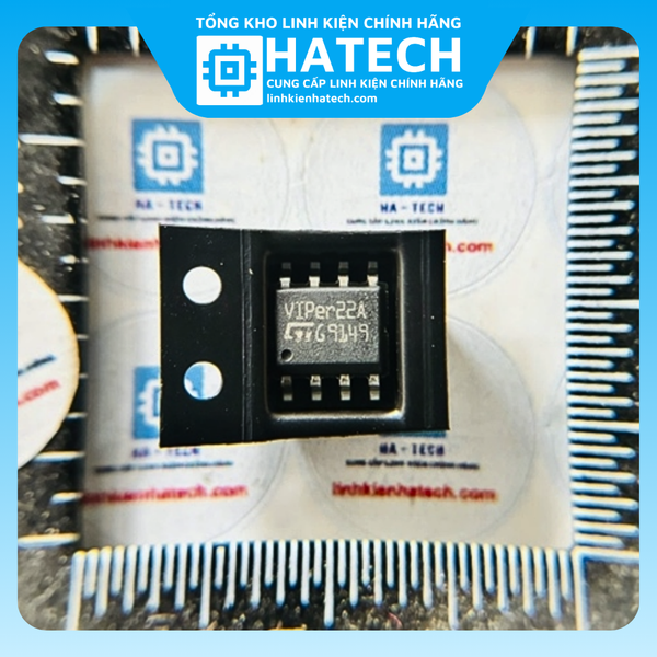 Linh Kiện IC Nguồn Chính Hãng VIPER22A SOP-8 dán mới