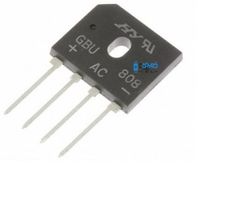 Diode chỉnh lưu cầu GBU808 SIP-4 8A 800V chính hãng