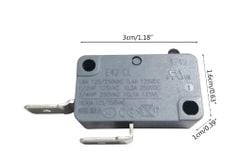 Công tắc cửa lò vi sóng 16A 250V 2 chân thường mở