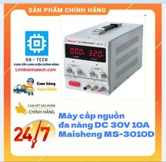Máy cấp nguồn đa năng DC 30V 10A Maisheng MS-3010D chuyên dụng sửa chữa điện tử điện thoại  điện thoại, laptop