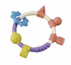 Đồ Chơi Cho Bé 4 Tháng Tuổi - Vòng Gặm Nướu Mềm 9in1 từ PEOPLE Nhật Bản TB078