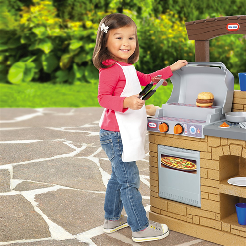 Bộ đồ chơi nhà bếp - lò nướng BBQ little tikes LT-633911M