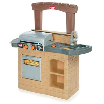 Bộ đồ chơi nhà bếp - lò nướng BBQ little tikes LT-633911M