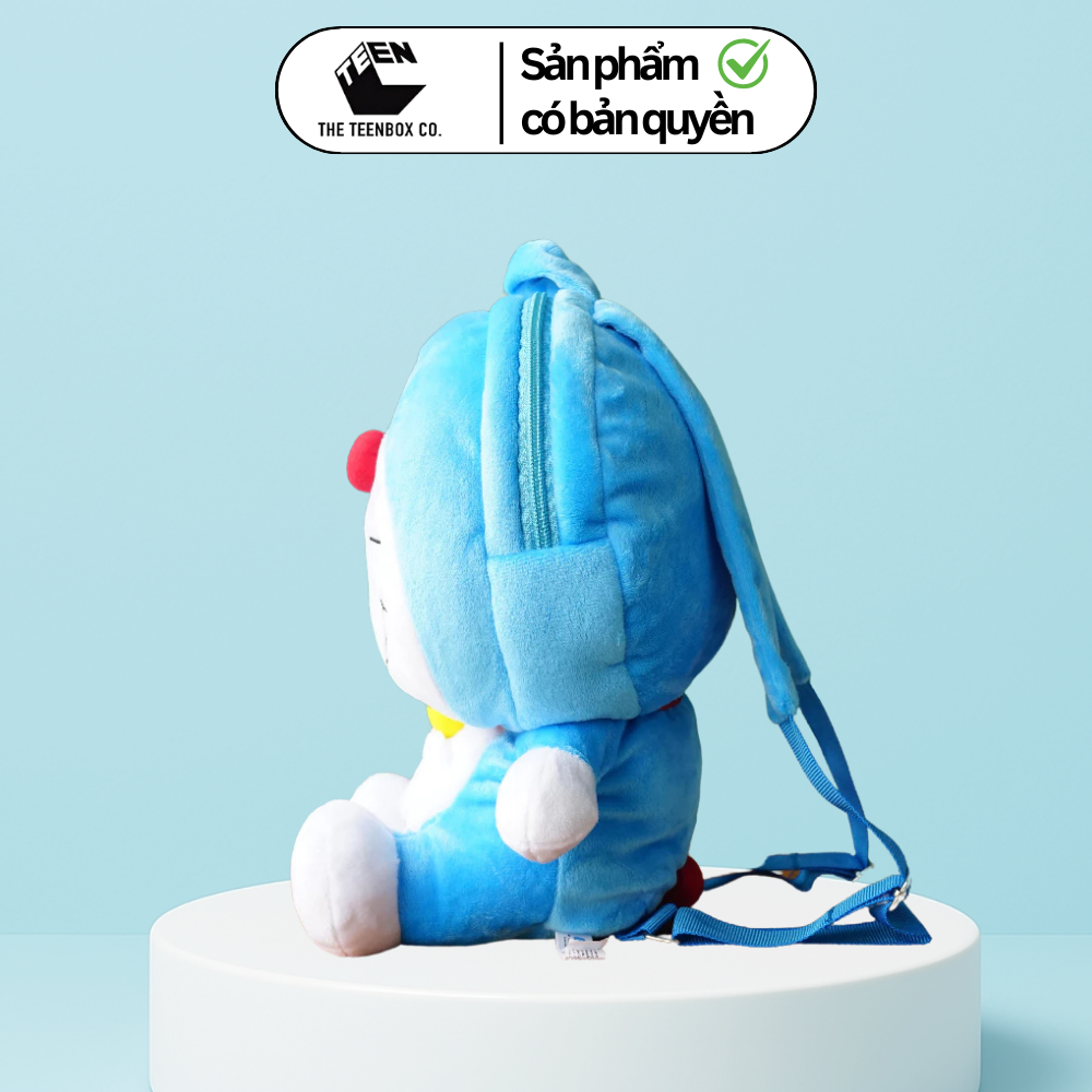 Balo Hình Doraemon Bằng Bông – Phù Hợp Cho Bé Mẫu Giáo & Tiểu Học