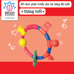 Đồ Chơi Cho Bé 4 Tháng Tuổi - Vòng Gặm Nướu Mềm 9in1 từ PEOPLE Nhật Bản TB078