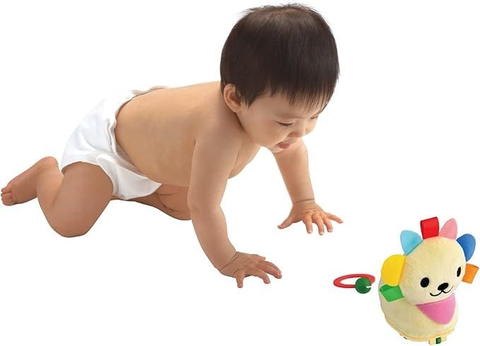 Đồ chơi trẻ sơ sinh 8 tháng tuổi - Kích thích bé tập bò từ People Nhật Bản BB125