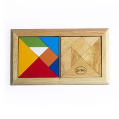 Tangram, đôi ( có sách hướng dẫn ) Winwintoys 61172