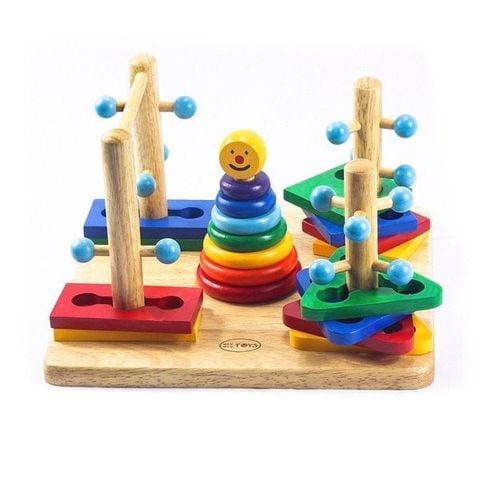 Đồ Chơi Gỗ Đường Luồn Lý Thú winwintoys 65072