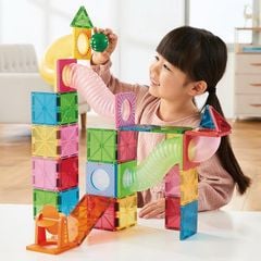 Đồ chơi xếp hình nam châm từ PEOPLE Nhật Bản - Bộ đường ống 34 chi tiết PGS147