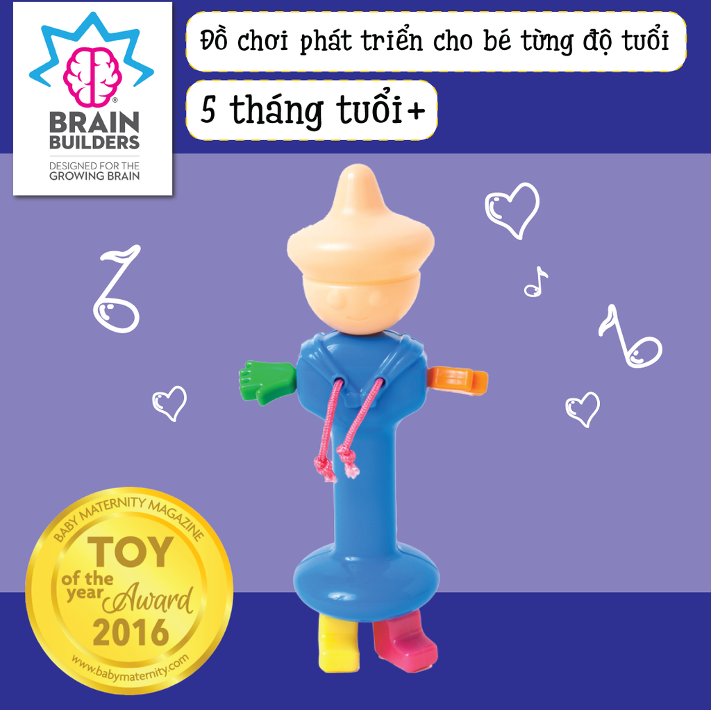 Đồ Chơi Cho Bé 5 Tháng Tuổi - Gặm Nướu Mềm Cho Bé Từ PEOPLE Nhật Bản TB025
